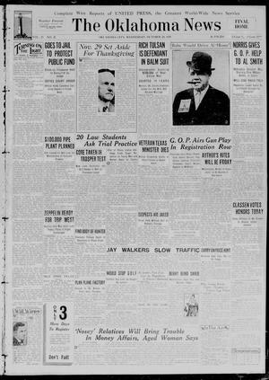 The Oklahoma News (Oklahoma City, Okla.), Vol. 23, No. 21, Ed. 1 Wednesday, October 24, 1928