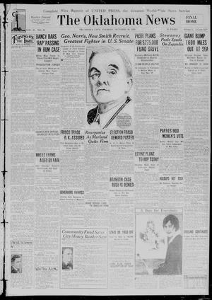 The Oklahoma News (Oklahoma City, Okla.), Vol. 23, No. 26, Ed. 1 Tuesday, October 30, 1928