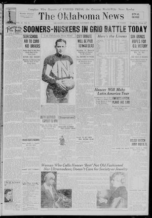The Oklahoma News (Oklahoma City, Okla.), Vol. 23, No. 36, Ed. 1 Saturday, November 10, 1928