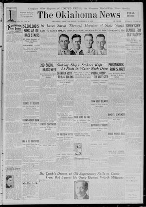 The Oklahoma News (Oklahoma City, Okla.), Vol. 23, No. 40, Ed. 1 Thursday, November 15, 1928