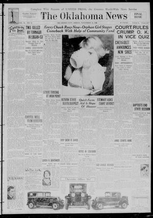 The Oklahoma News (Oklahoma City, Okla.), Vol. 23, No. 41, Ed. 1 Friday, November 16, 1928