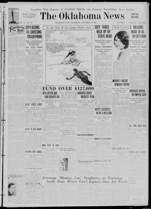 The Oklahoma News (Oklahoma City, Okla.), Vol. 23, No. 46, Ed. 1 Thursday, November 22, 1928