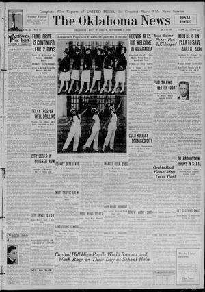 The Oklahoma News (Oklahoma City, Okla.), Vol. 23, No. 50, Ed. 1 Tuesday, November 27, 1928