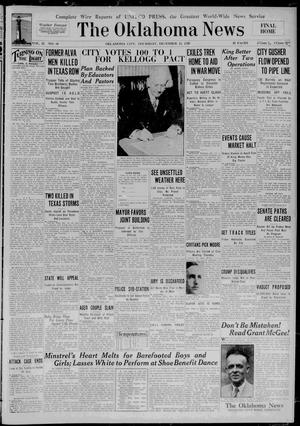 The Oklahoma News (Oklahoma City, Okla.), Vol. 23, No. 64, Ed. 1 Thursday, December 13, 1928