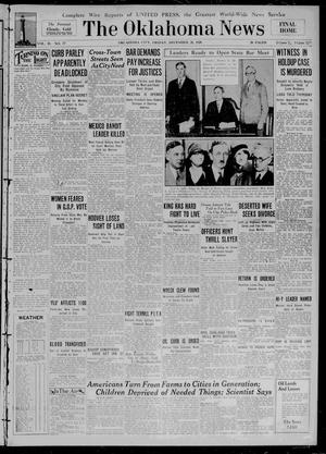 The Oklahoma News (Oklahoma City, Okla.), Vol. 23, No. 77, Ed. 1 Friday, December 28, 1928