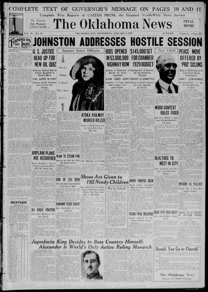 The Oklahoma News (Oklahoma City, Okla.), Vol. 23, No. 87, Ed. 1 Wednesday, January 9, 1929