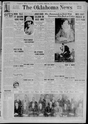 The Oklahoma News (Oklahoma City, Okla.), Vol. 23, No. 88, Ed. 1 Thursday, January 10, 1929