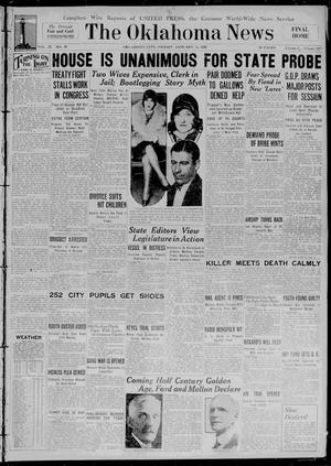 The Oklahoma News (Oklahoma City, Okla.), Vol. 23, No. 89, Ed. 1 Friday, January 11, 1929