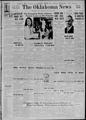 The Oklahoma News (Oklahoma City, Okla.), Vol. 23, No. 91, Ed. 1 Monday, January 14, 1929