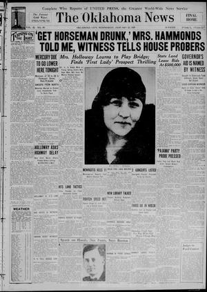 The Oklahoma News (Oklahoma City, Okla.), Vol. 23, No. 99, Ed. 1 Wednesday, January 23, 1929