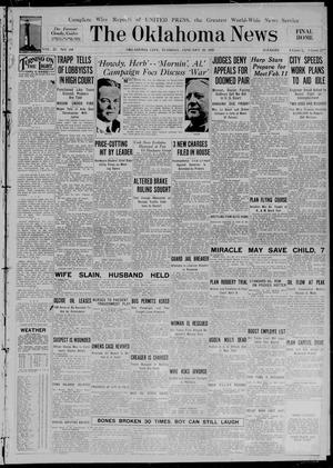 The Oklahoma News (Oklahoma City, Okla.), Vol. 23, No. 104, Ed. 1 Tuesday, January 29, 1929