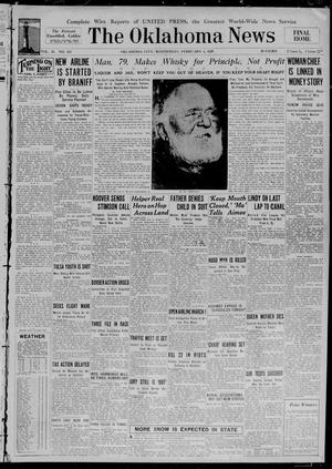 The Oklahoma News (Oklahoma City, Okla.), Vol. 23, No. 111, Ed. 1 Wednesday, February 6, 1929