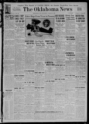 Primary view of object titled 'The Oklahoma News (Oklahoma City, Okla.), Vol. 23, No. 144, Ed. 1 Saturday, March 16, 1929'.