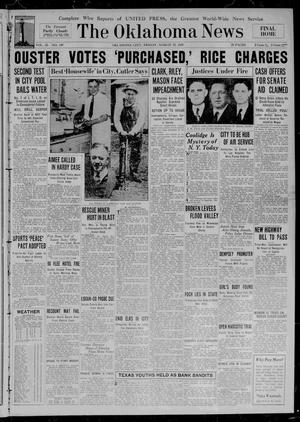 The Oklahoma News (Oklahoma City, Okla.), Vol. 23, No. 149, Ed. 1 Friday, March 22, 1929