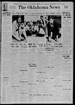 Primary view of object titled 'The Oklahoma News (Oklahoma City, Okla.), Vol. 23, No. 158, Ed. 1 Tuesday, April 2, 1929'.