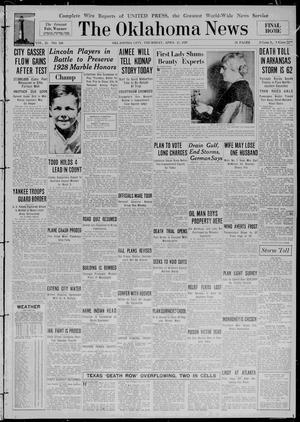 The Oklahoma News (Oklahoma City, Okla.), Vol. 23, No. 166, Ed. 1 Thursday, April 11, 1929