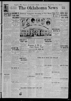 The Oklahoma News (Oklahoma City, Okla.), Vol. 23, No. 181, Ed. 1 Monday, April 29, 1929