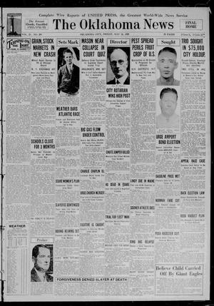 The Oklahoma News (Oklahoma City, Okla.), Vol. 23, No. 209, Ed. 1 Friday, May 31, 1929