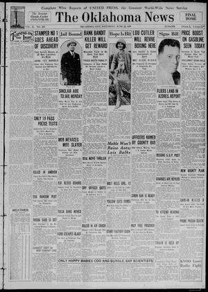 Primary view of object titled 'The Oklahoma News (Oklahoma City, Okla.), Vol. 23, No. 228, Ed. 1 Saturday, June 22, 1929'.