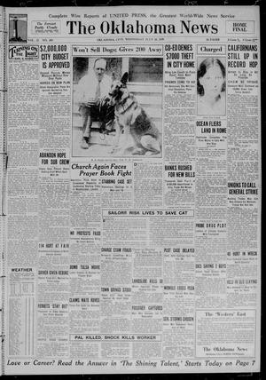 The Oklahoma News (Oklahoma City, Okla.), Vol. 23, No. 243, Ed. 1 Wednesday, July 10, 1929