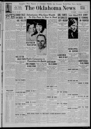 The Oklahoma News (Oklahoma City, Okla.), Vol. 23, No. 250, Ed. 1 Thursday, July 18, 1929