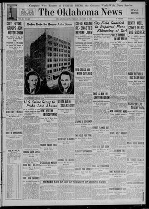 The Oklahoma News (Oklahoma City, Okla.), Vol. 23, No. 269, Ed. 1 Friday, August 9, 1929