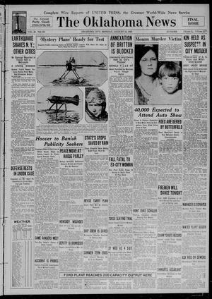 The Oklahoma News (Oklahoma City, Okla.), Vol. 23, No. 271, Ed. 1 Monday, August 12, 1929