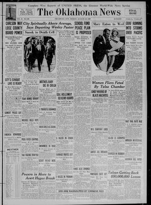 The Oklahoma News (Oklahoma City, Okla.), Vol. 23, No. 281, Ed. 1 Friday, August 23, 1929