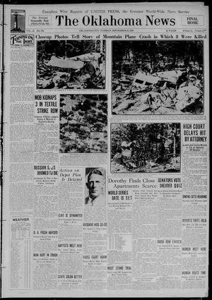 The Oklahoma News (Oklahoma City, Okla.), Vol. 23, No. 296, Ed. 1 Tuesday, September 10, 1929