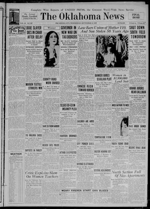 The Oklahoma News (Oklahoma City, Okla.), Vol. 23, No. 297, Ed. 1 Wednesday, September 11, 1929