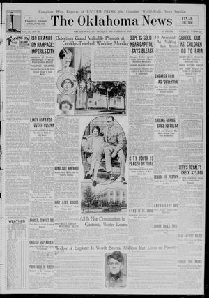 The Oklahoma News (Oklahoma City, Okla.), Vol. 23, No. 307, Ed. 1 Monday, September 23, 1929