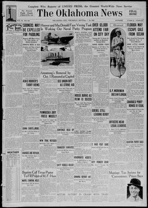 The Oklahoma News (Oklahoma City, Okla.), Vol. 23, No. 310, Ed. 1 Thursday, September 26, 1929