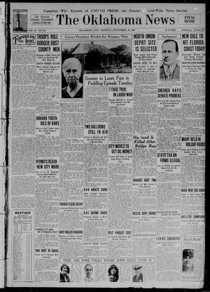 The Oklahoma News (Oklahoma City, Okla.), Vol. 23, No. 313, Ed. 1 Monday, September 30, 1929