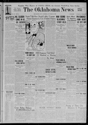 The Oklahoma News (Oklahoma City, Okla.), Vol. 24, No. 13, Ed. 1 Tuesday, October 15, 1929