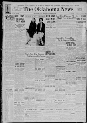 The Oklahoma News (Oklahoma City, Okla.), Vol. 24, No. 28, Ed. 1 Friday, November 1, 1929