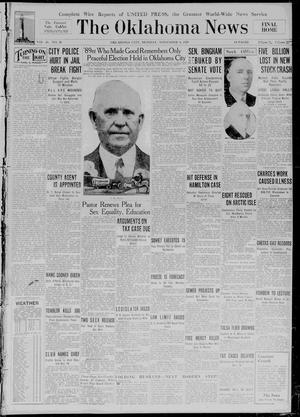 The Oklahoma News (Oklahoma City, Okla.), Vol. 24, No. 30, Ed. 1 Monday, November 4, 1929