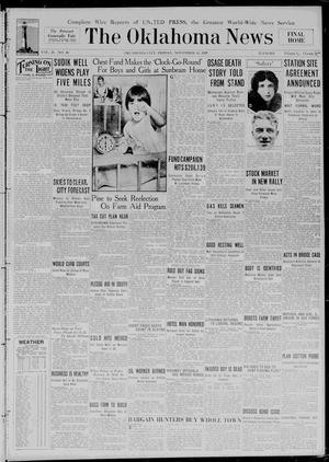 The Oklahoma News (Oklahoma City, Okla.), Vol. 24, No. 40, Ed. 1 Friday, November 15, 1929