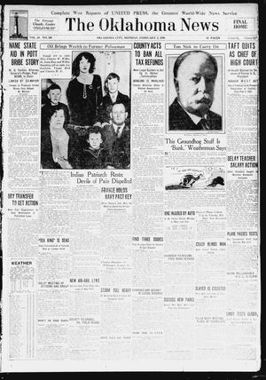 Primary view of object titled 'The Oklahoma News (Oklahoma City, Okla.), Vol. 24, No. 108, Ed. 1 Monday, February 3, 1930'.