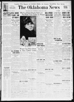The Oklahoma News (Oklahoma City, Okla.), Vol. 24, No. 116, Ed. 1 Wednesday, February 12, 1930