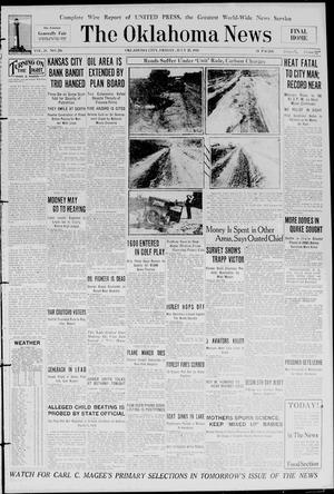 The Oklahoma News (Oklahoma City, Okla.), Vol. 24, No. 256, Ed. 1 Friday, July 25, 1930