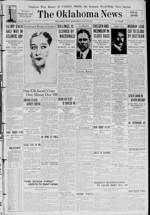 The Oklahoma News (Oklahoma City, Okla.), Vol. 24, No. 260, Ed. 1 Wednesday, July 30, 1930