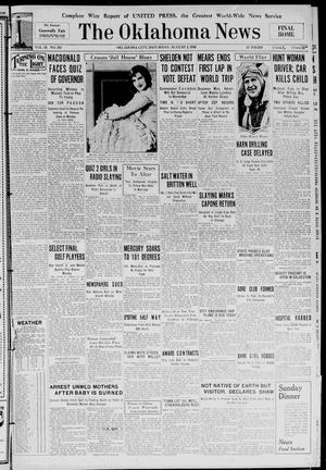 The Oklahoma News (Oklahoma City, Okla.), Vol. 24, No. 263, Ed. 1 Saturday, August 2, 1930