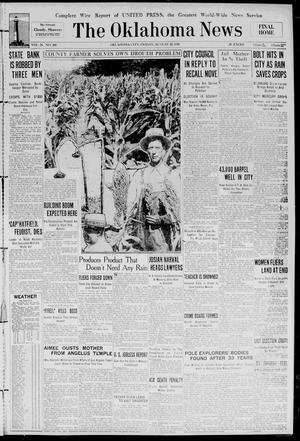 The Oklahoma News (Oklahoma City, Okla.), Vol. 24, No. 280, Ed. 1 Friday, August 22, 1930