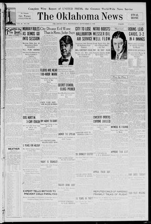 The Oklahoma News (Oklahoma City, Okla.), Vol. 24, No. 302, Ed. 1 Wednesday, September 17, 1930