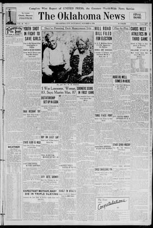 Primary view of object titled 'The Oklahoma News (Oklahoma City, Okla.), Vol. 25, No. 2, Ed. 1 Saturday, October 4, 1930'.