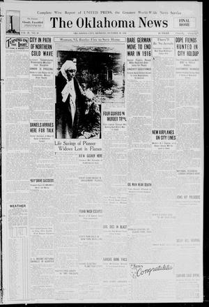 The Oklahoma News (Oklahoma City, Okla.), Vol. 25, No. 15, Ed. 1 Monday, October 20, 1930