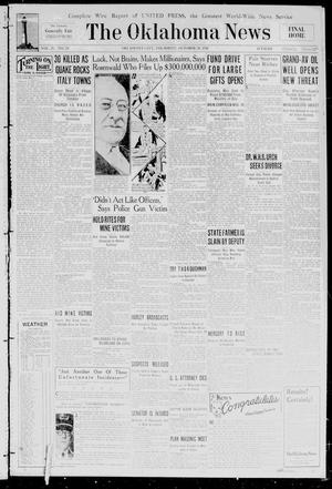The Oklahoma News (Oklahoma City, Okla.), Vol. 25, No. 24, Ed. 1 Thursday, October 30, 1930