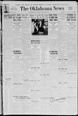 The Oklahoma News (Oklahoma City, Okla.), Vol. 25, No. 27, Ed. 1 Monday, November 3, 1930