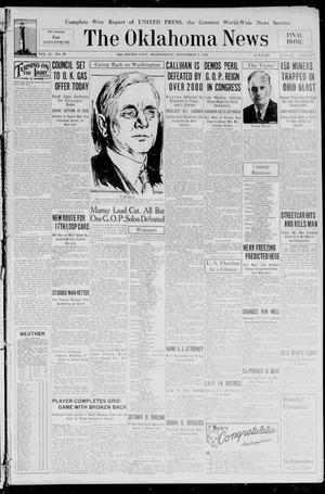 The Oklahoma News (Oklahoma City, Okla.), Vol. 25, No. 29, Ed. 1 Wednesday, November 5, 1930