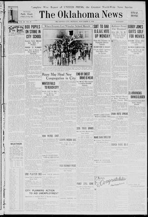 The Oklahoma News (Oklahoma City, Okla.), Vol. 25, No. 39, Ed. 1 Monday, November 17, 1930